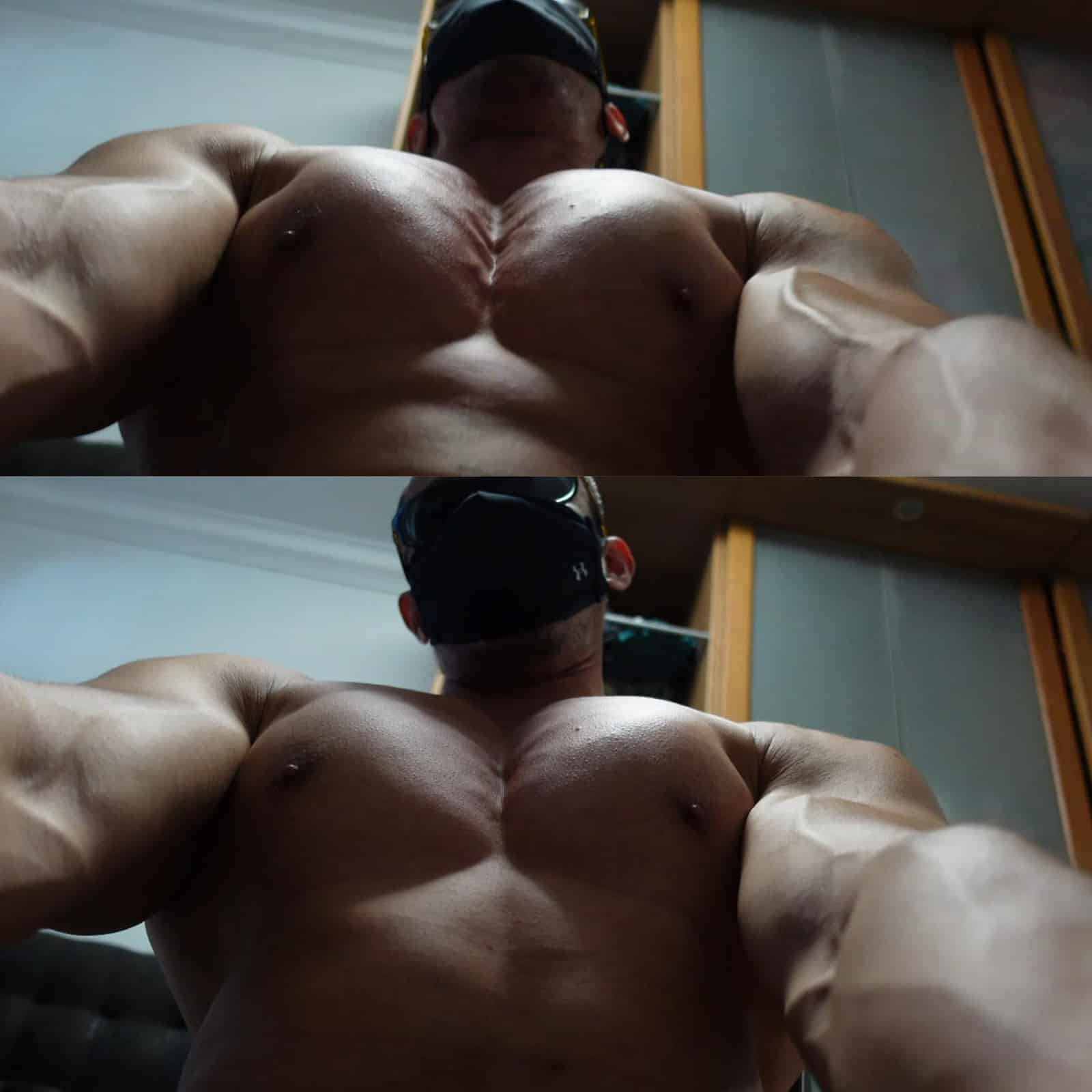 Muscle Pecs Worship