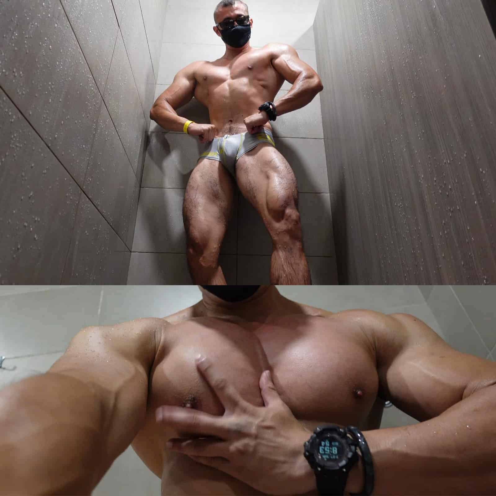 Muscle Pecs Worship