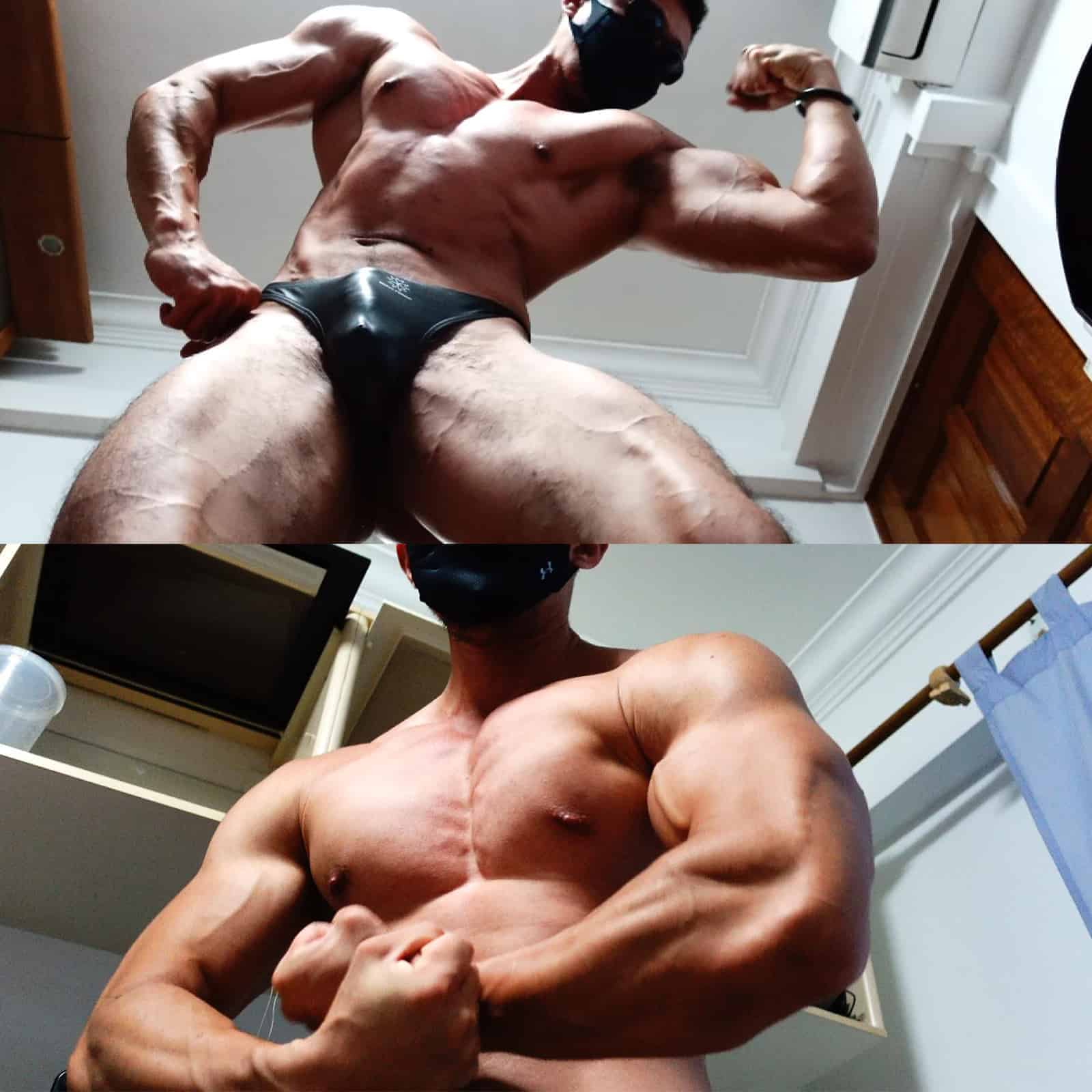 Muscle Pecs Worship