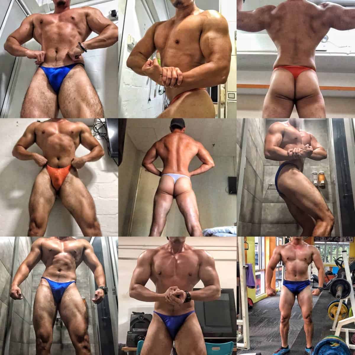 Bodybuilding Posing  Progress Photos 2019 - Training Hard